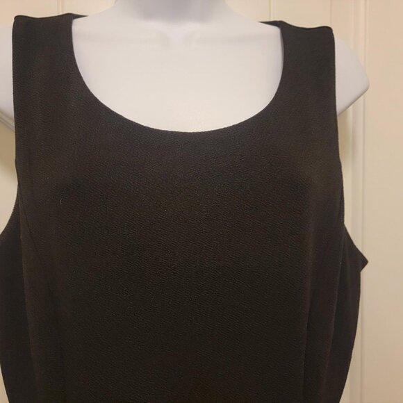 RACHEL ZOE Black Sleeveless Jumpsuit Size 10 - Picture 4 of 15